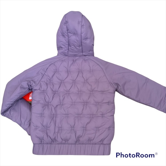 NEW! North Face purple sage Mashup quilted nylon jacket Large 14 / 16 - Picture 3 of 6